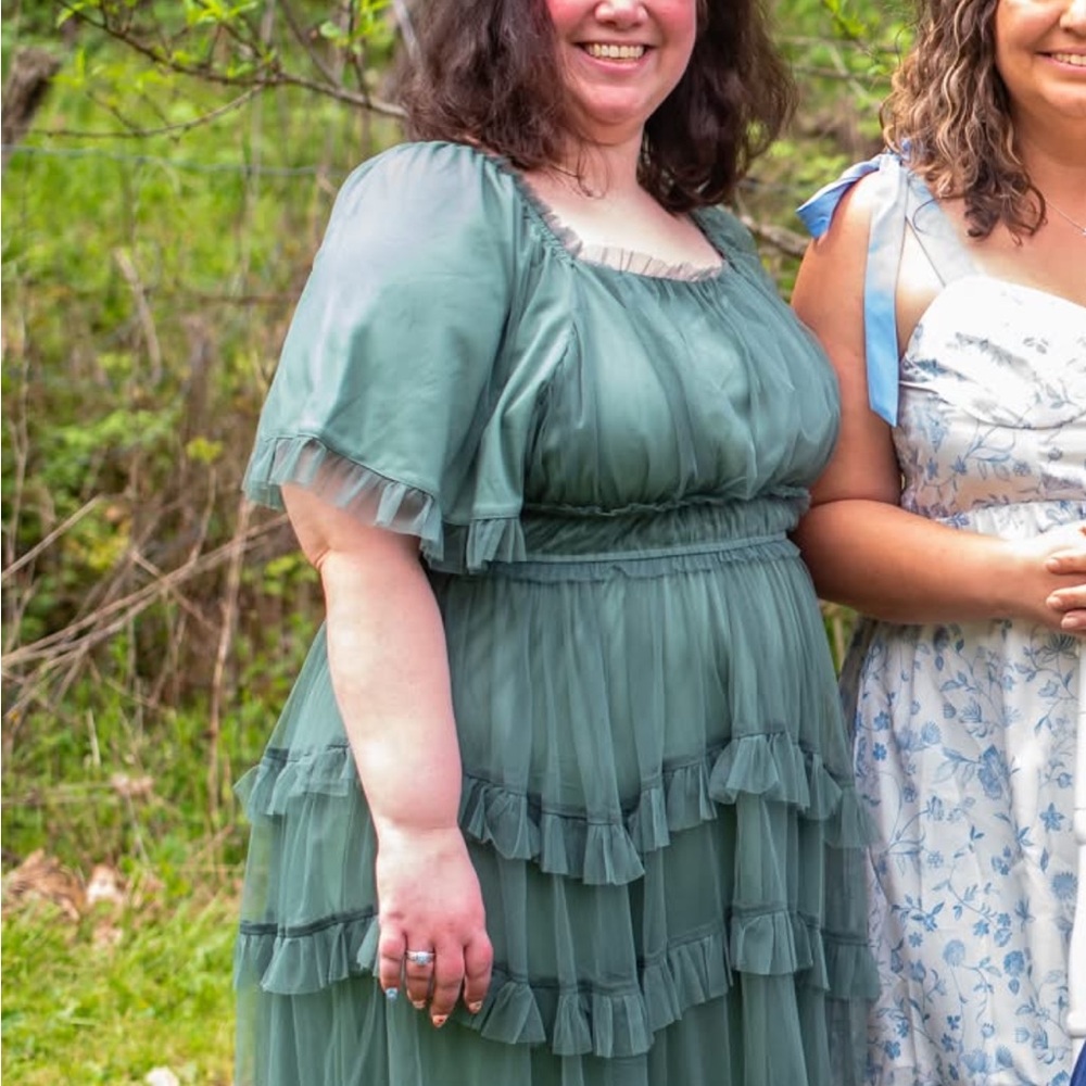 Baltic Born Sage Green Midi Dress